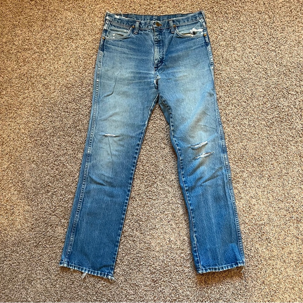 Vintage Wrangler 13MWZ Cowboy Cut Jeans Size 33x34